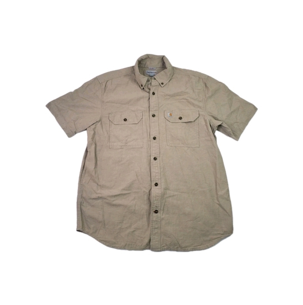 Carhartt Men’s Short Sleeve Button-Down Outdoor Field Shirt Size L